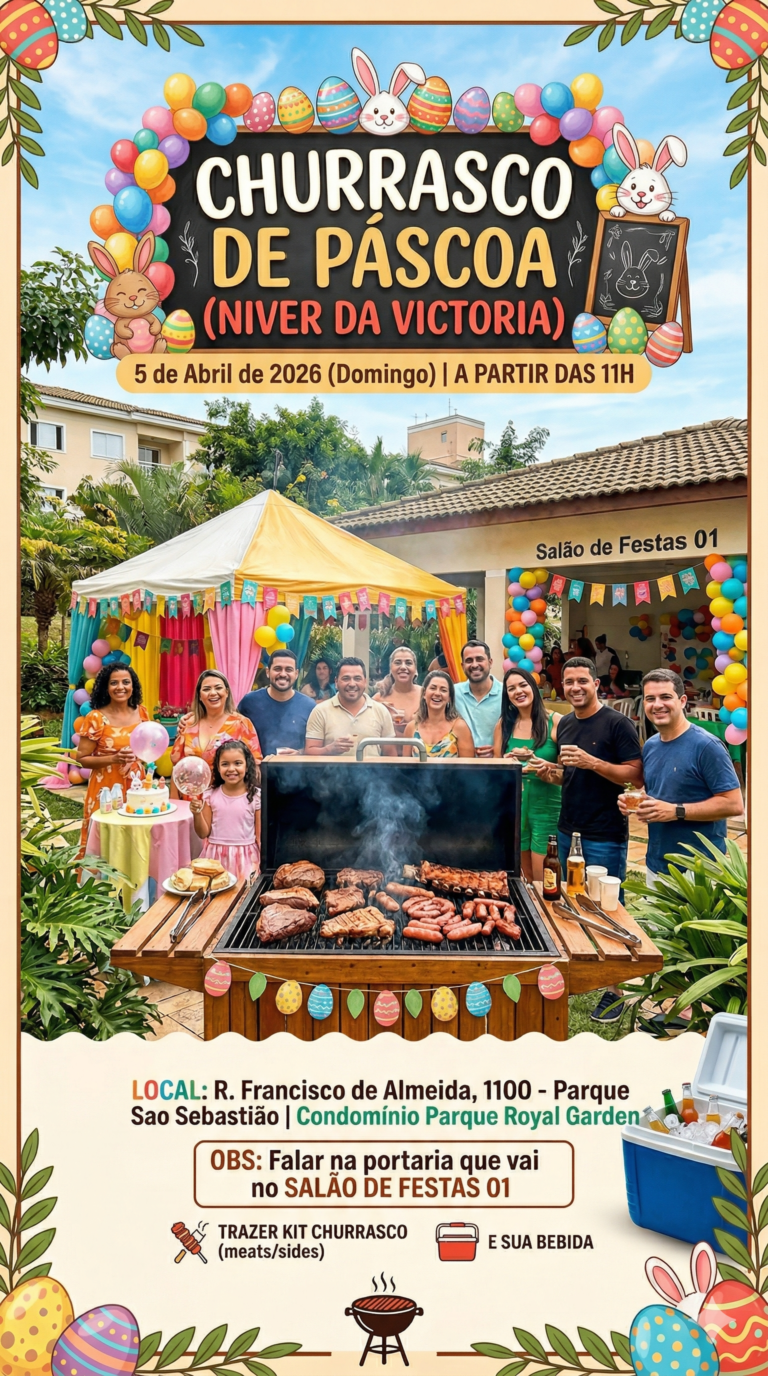 CHURRASCO DE PÁSCOA