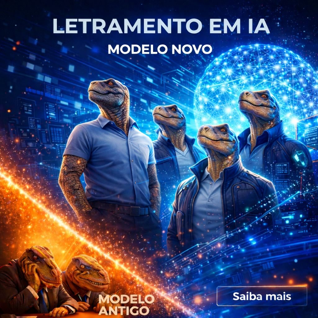 Empresas + Inteligentes: 4 LETRAMENTOS+ LABORATÓRIO DE IA